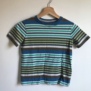 LANDS’ END Boys striped tee